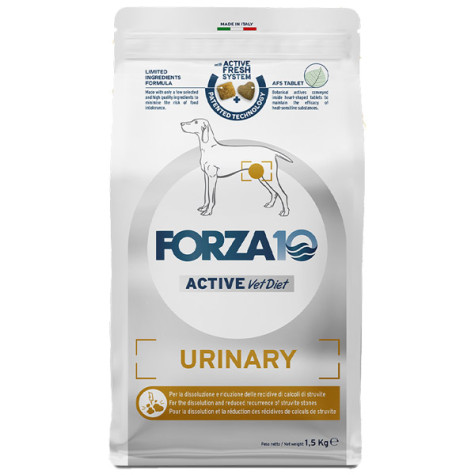 Forza10 Active Vet Diet Urinary Dog Alle Rassen 1,5 kg -