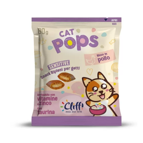 Cliffi Cat Pops Funktionskissen Sensitive 60 gr -