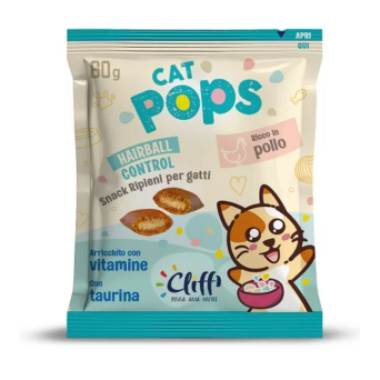 Cliffi Cat Pops Functional Pillows Hairball Control 60 gr - 