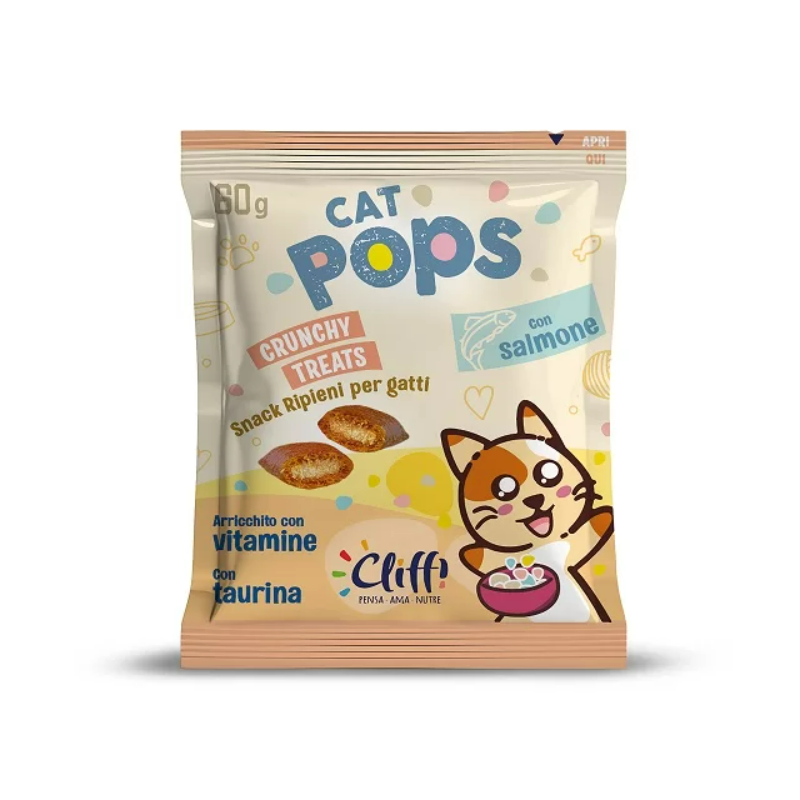 Cliffi Cat Pops Functional Pillows Salmon 60 g Cliffi Cat Pops Functional Pillows Salmon 60 g