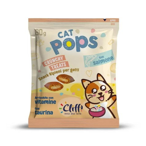 Cliffi Cat Pops Functional Pillows Salmon 60 gr - 