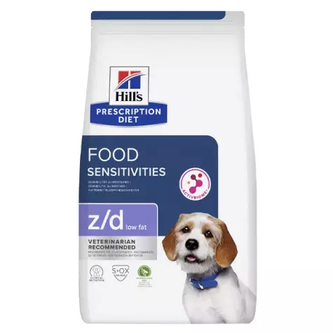 Hill's z/d Low Fat Food Sensitivities Soy 3 KG -