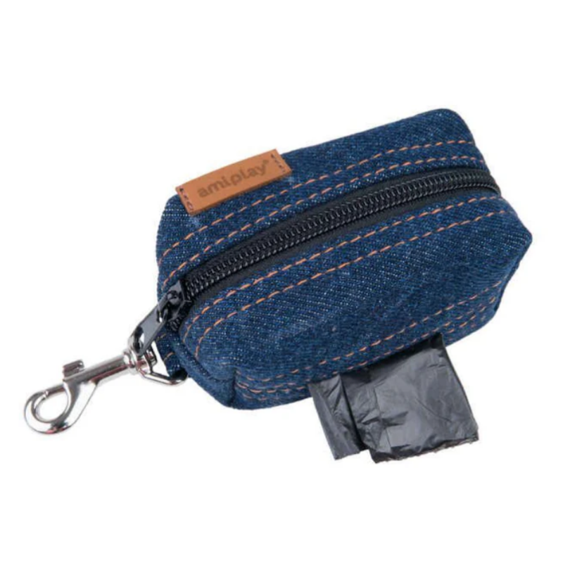 AMIPLAY Beuteltasche DENIM Jeans Marineblau