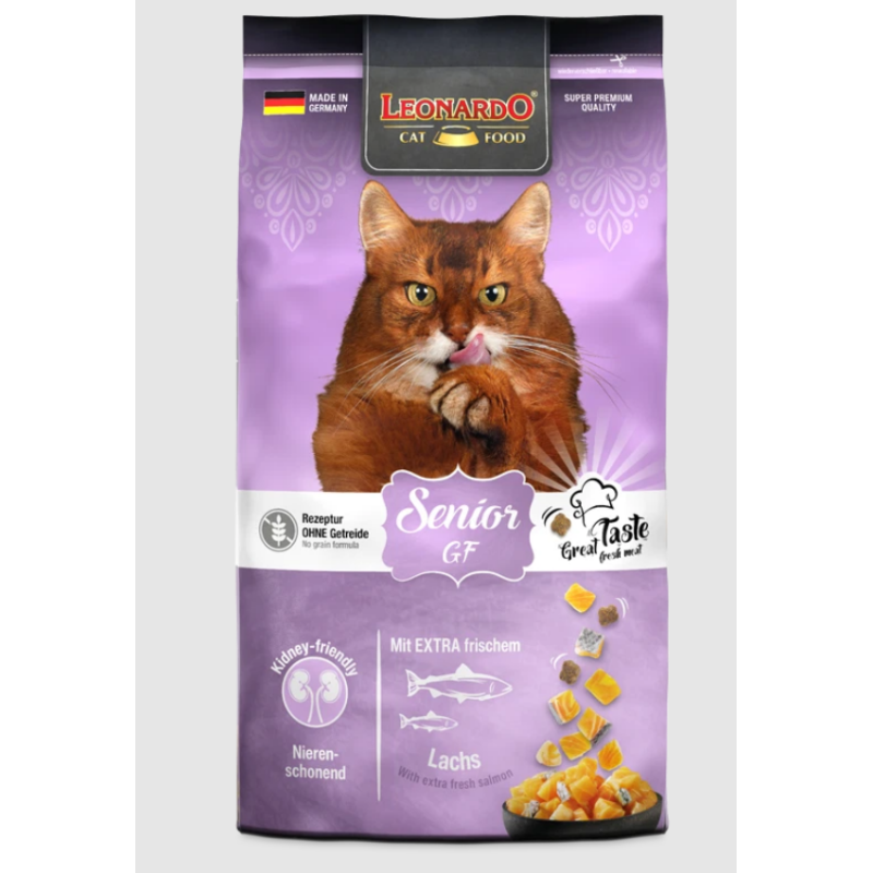 Leonardo GF Senior Saumon 300 g. Leonardo GF Senior Saumon 300 g.