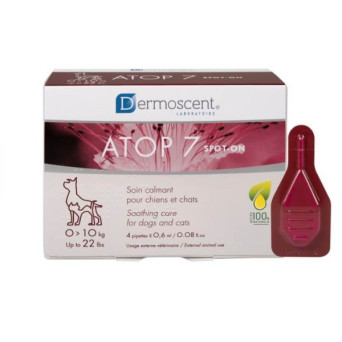 Dermoscent Atop 7 Spot-on Cani e Gatti da 0 a 10 kg - 