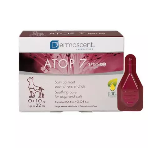 Dermoscent Atop 7 Spot-on Cani e Gatti da 0 a 10 kg - 