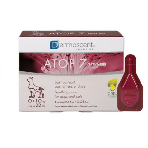 Dermoscent Atop 7 Spot-on Cani e Gatti da 0 a 10 kg - 