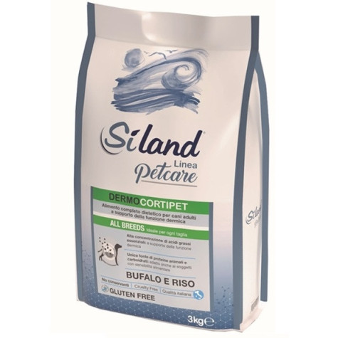 Siland Dermocortipet All Breeds Bufalo e Riso 12 kg. -