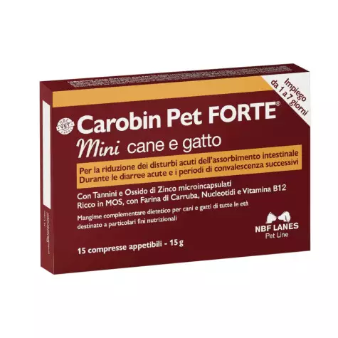 NBF Lanes Carobin Pet Forte Mini 15 cmp. -