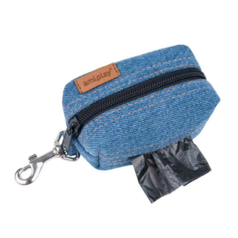 AMIPLAY Sachet Bag DENIM Jeans Blue -
