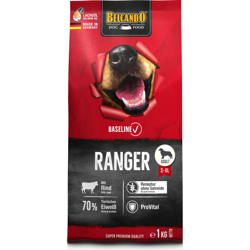 Belcando Baseline Ranger GF Bœuf 1 kg Belcando Baseline Ranger GF Bœuf 1 kg