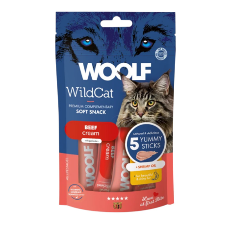 WOOLF Katzensnack Soft Cream Rind 70gr -