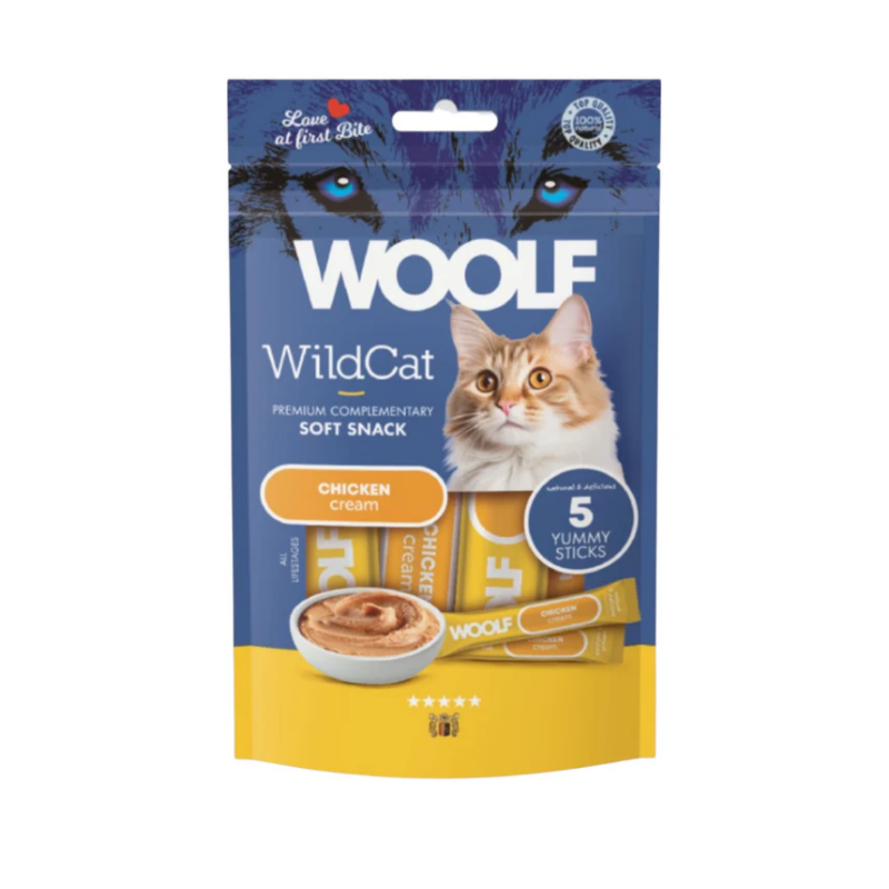 WOOLF Snack Chat Soft Cream Poulet 70 g WOOLF Snack Chat Soft Cream Poulet 70 g