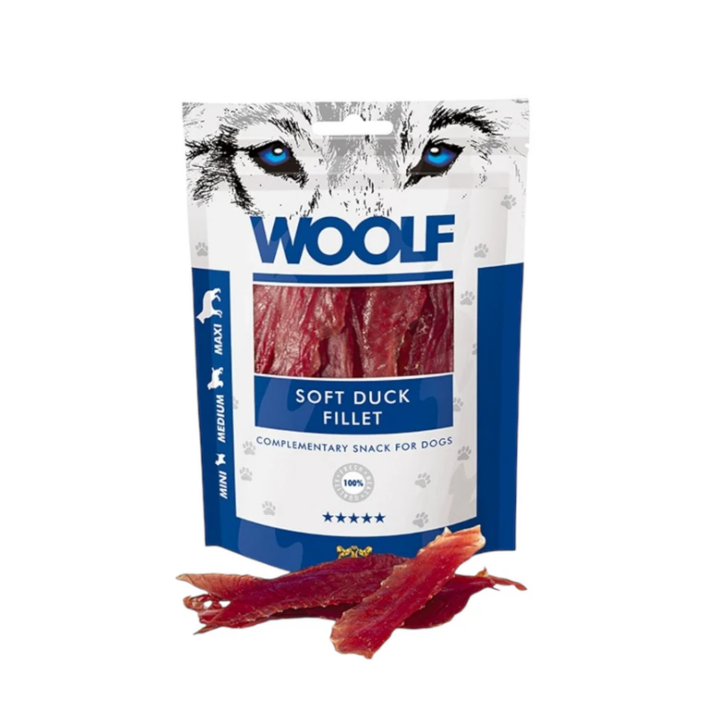 WOOLF Soft Duck Fillet 100gr WOOLF Soft Duck Fillet 100gr