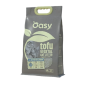 OASY Pflanzliche Katzenstreu Tofu Aktivkohle 6L