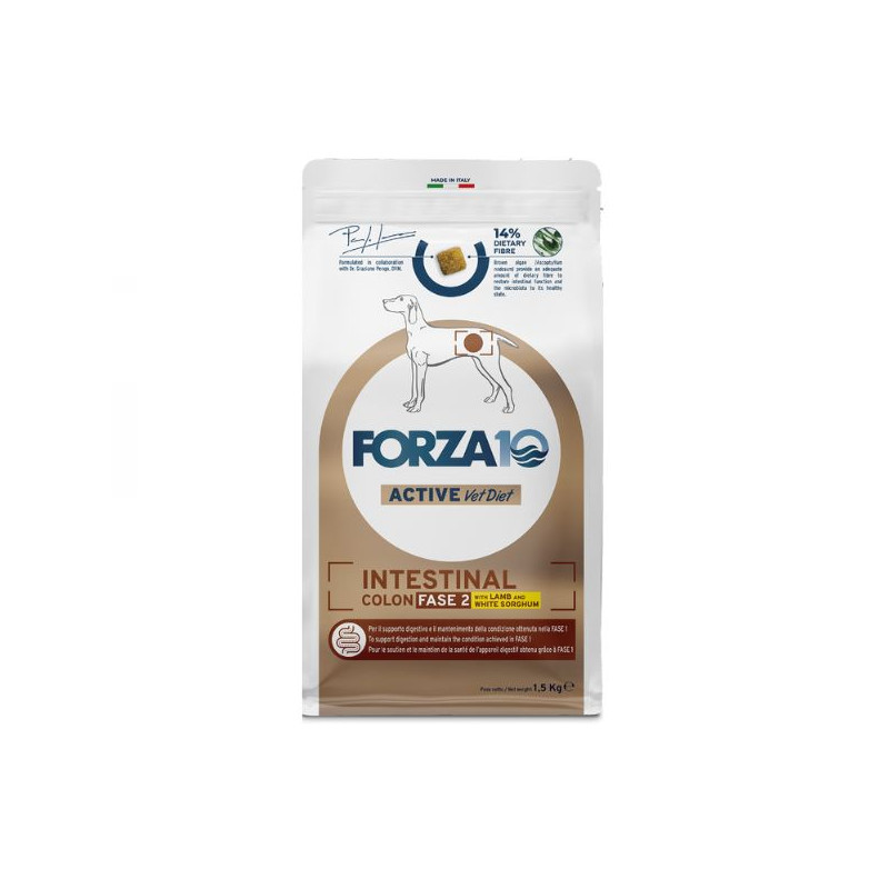 Forza10 Active Dog Intestinal Colon Fase II Agneau Sorgo 1.5 kg Forza10 Active Dog Intestinal Colon Fase II Agneau Sorgo 1.5 kg