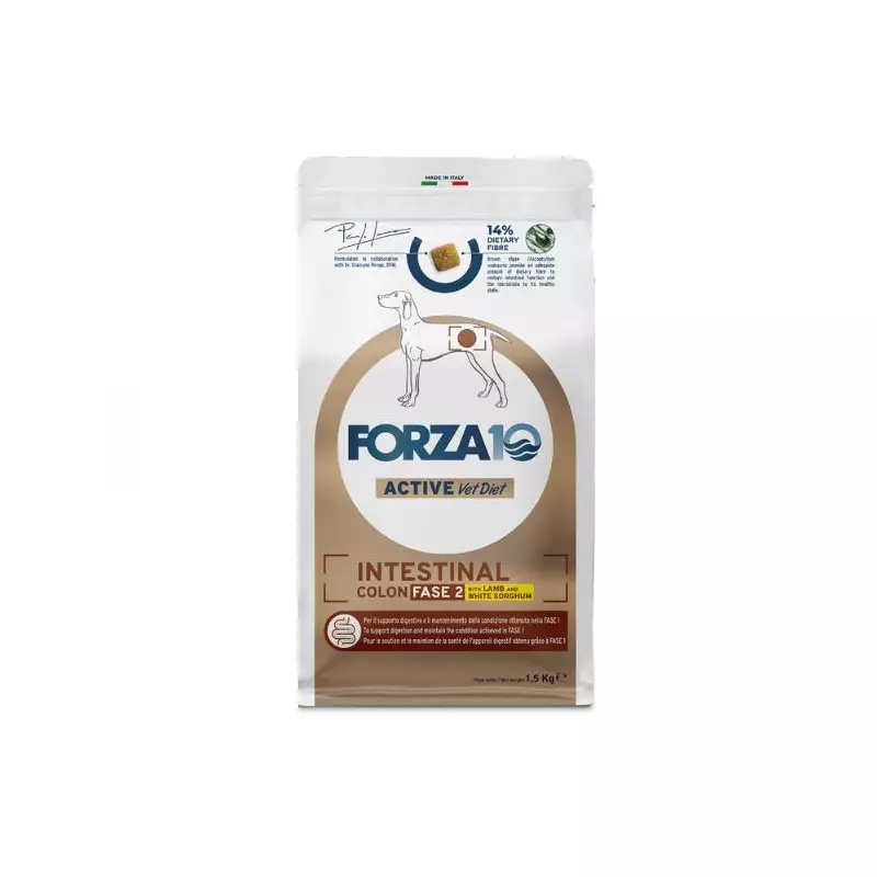 Forza10 Active Dog Intestinal Colon Phase II Lamb Sorghum 1.5 Kg Forza10 Active Dog Intestinal Colon Phase II Lamb Sorghum 1.5 Kg