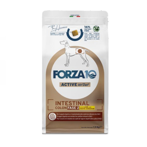 Forza10 Active Dog Intestinal Colon Fase II Agnello Sorgo 1.5 Kg -