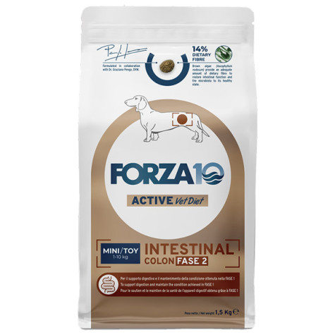 Forza10 Active Dog Mini Toy Intestinal Colon Fase 2 Pesce 1,5 kg. -