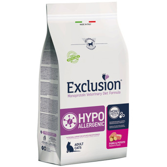 Exclusion Diet Cat Hypoallergenic Maiale e Patate 1,5 KG. - 