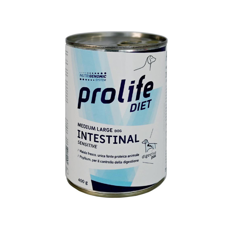 Prolife Veterinary Intestinal Sensitive Porc 400 g. Prolife Veterinary Intestinal Sensitive Porc 400 g.