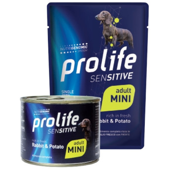 Prolife Sensitive Adult Mini Rabbit Potato 100 gr. -