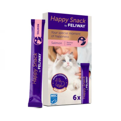 Ceva Feliway Sticks Happy Snack al Salmone 6 stick - 