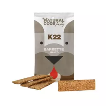 Natural Code Snack-Rindfleischriegel für Hunde 4X25 gr. -