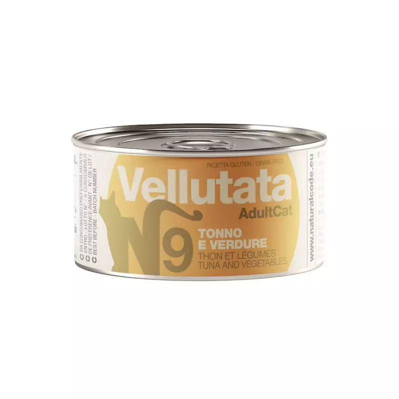 Natural Code Adult Velvety Tuna and Vegetables 85 gr.