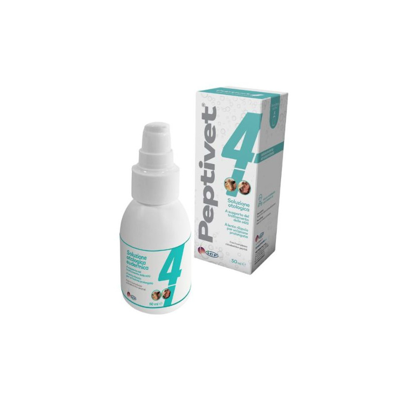 ICF PEPTIVET 4 OTO-LÖSUNG 50 ML.