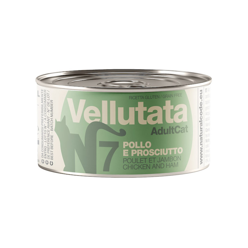 Natural Code Adult Velvety 06 Chicken and Ham 85 gr.