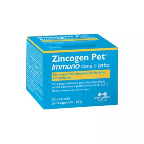 NBF ZINCOGEN PET IMMUNO CANE E GATTO 30 STICK - 
