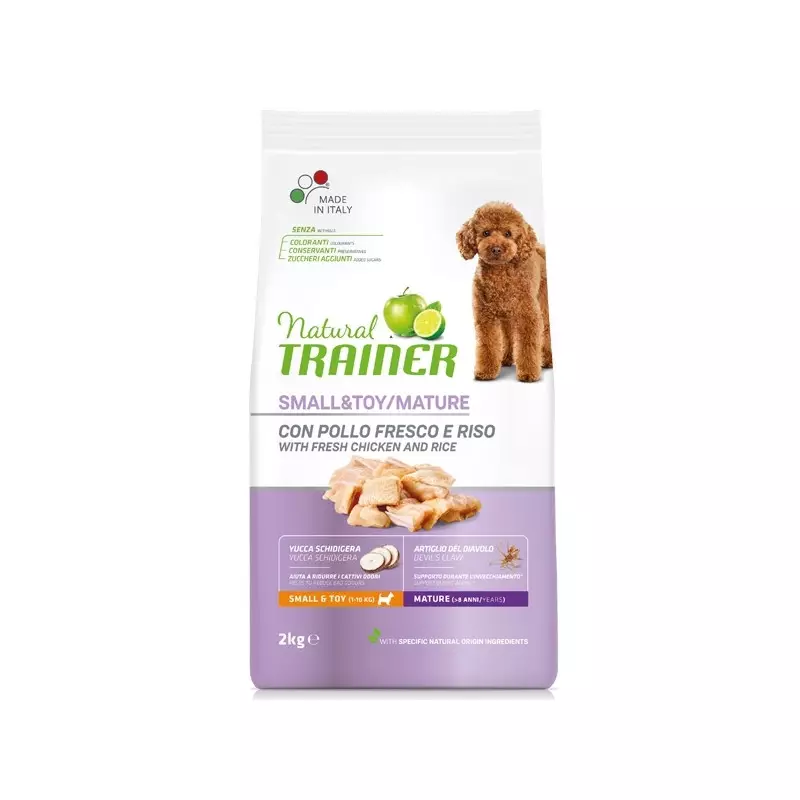 Trainer Natural Small & Toy Maturity with Fresh Chicken 2 kg