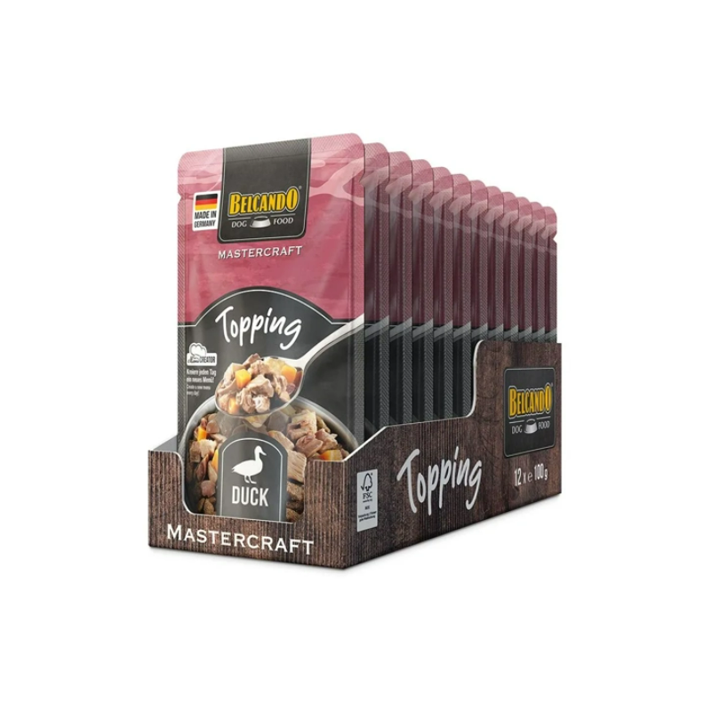 BELCANDO MASTERCRAFT Topping Anatra 100 gr.x12