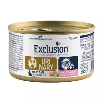 Exclusion Diet Urinary Pork & Pea and Rice 85 gr. - 