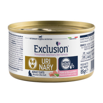 Exclusion Diet Urinary Schweinefleisch & Erbsen und Reis 85 gr. -