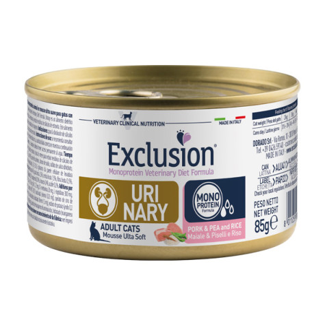 Exclusion Diet Urinary Schweinefleisch & Erbsen und Reis 85 gr. -