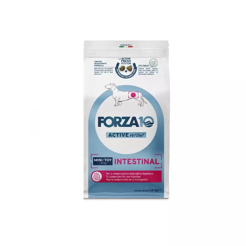 Forza10 Active Dog Intestinal Minispielzeug 1,5 kg