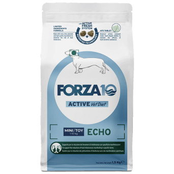 Forza10 Active Vet Diet Echo Minispielzeug für ausgewachsene Hunde, 1,5 kg –