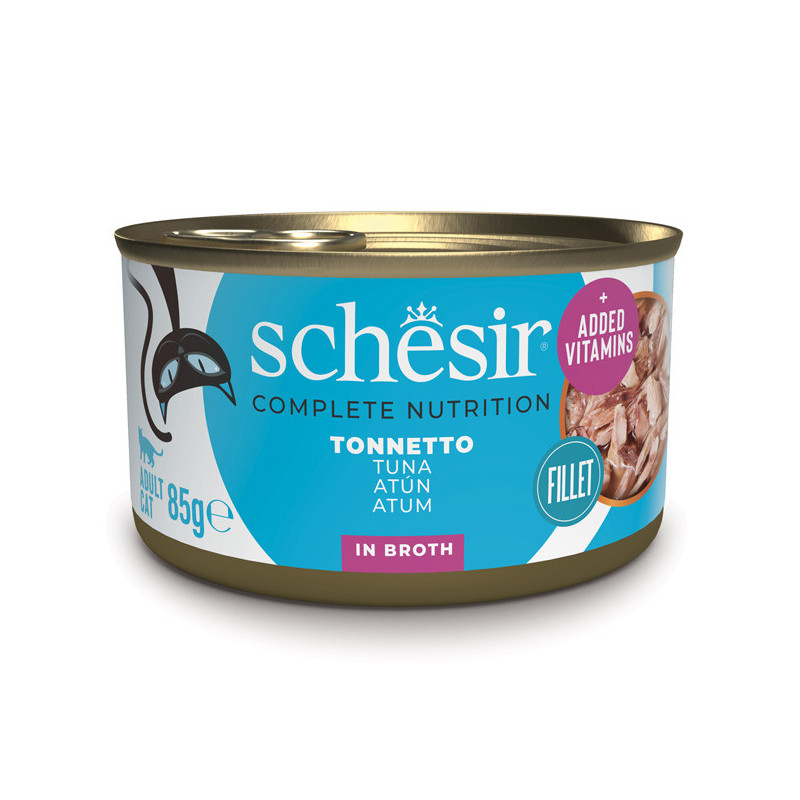 Schesir Gatto Tonnetto al Naturale in Kochwasser 85 gr.