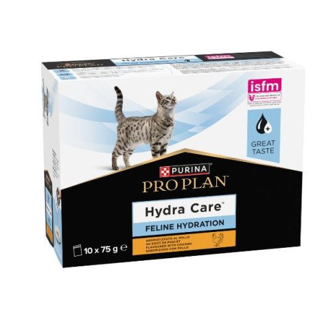 PURINA - Proplan chat hydracare 10 x 75 g.(Poulet)