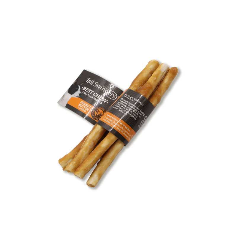 Tailswingers collagene sticks arachidi 5 pièces Tailswingers collagene sticks arachidi 5 pièces