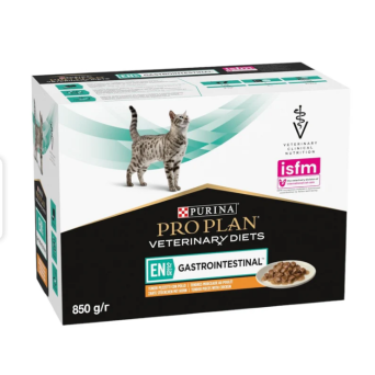 Purina Vet gatto Diets Gastrointestinal EN con Pollo 10 (10x85g) - 