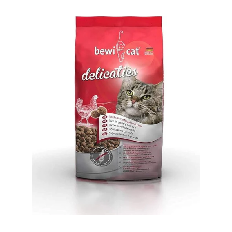 Bewi Cat Delicaties Chat adulto Poulet 1 kg Bewi Cat Delicaties Chat adulto Poulet 1 kg