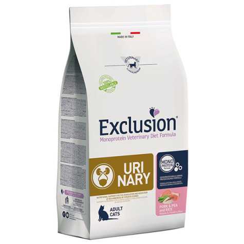 Exclusion Diet Urinary Cat Schweinefleisch und Erbsen und Reis 1,5 kg. -