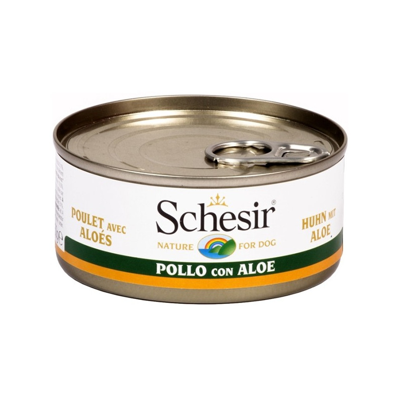 SCHESIR filets de poulet avec Aloe en gelée 150 g SCHESIR filets de poulet avec Aloe en gelée 150 g