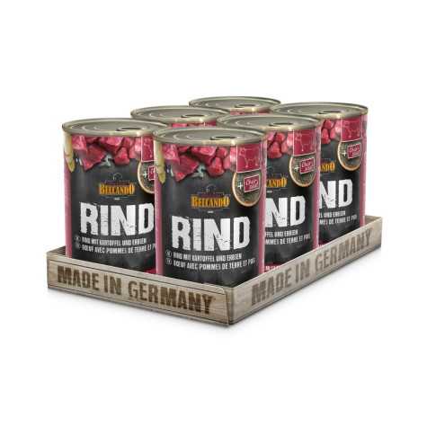 Belcando Quality Selection Manzo con patate e piselli 6 lattine da 400 g - Umido per cani