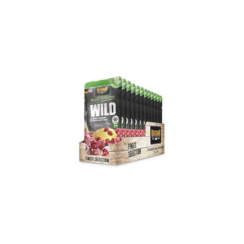 Belcando Wild mit Hirse und Preiselbeeren 12x125 gr. (Beutel) Belcando Wild mit Hirse und Preiselbeeren 12x125 gr. (Beutel)