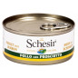 SCHESIR filets de poulet avec jambon en gelée 150 g