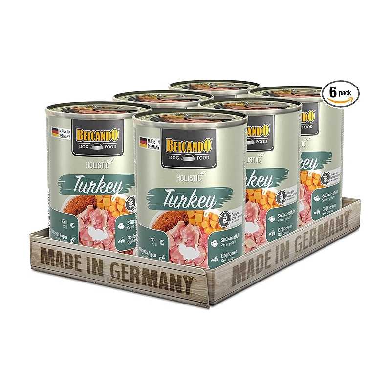 BELCANDO Turkey Holistic GF 6×400 g. BELCANDO Turkey Holistic GF 6×400 g.